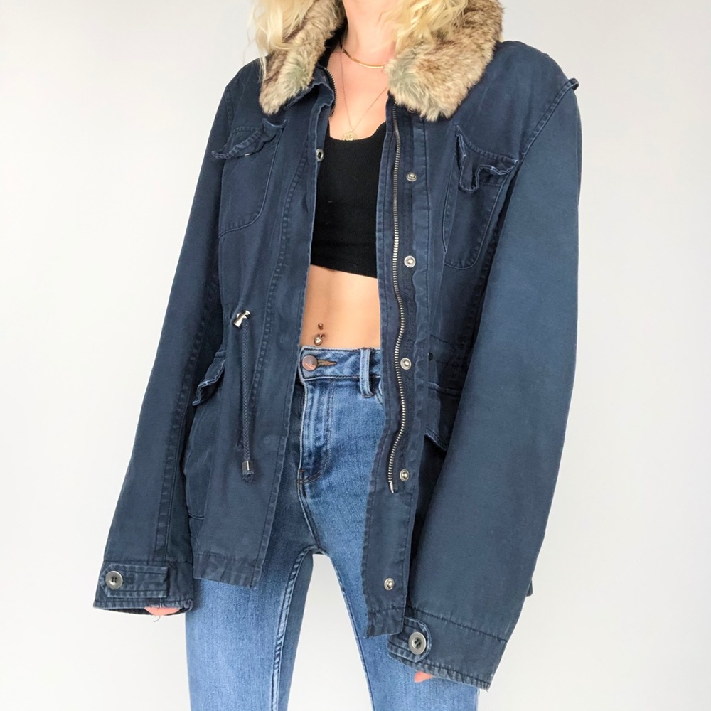Denim Levi Jacket - image 2